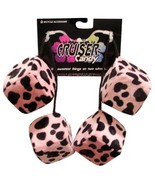 Cruiser Candy Bicycle Bike Accessory Fuzzy Dice (Pink Dalmatian 4 Pack) - £1.83 GBP