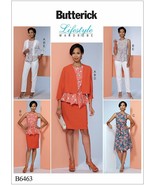 Butterick 6463 Pattern Jacket, Dress, Skirt, Top, Pants Size 14-22 UNCUT E5 - £5.67 GBP