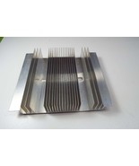 HEATSINK BARE ALUMINUM FINS 4-5/8 x 3-7/8 x 7/8 SCR TRANSISTOR COOLING B... - £7.91 GBP