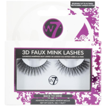 W7 3D Faux Mink Lashes Back To Mine - $70.03