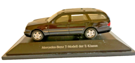 Car Model Mercedes-Benz T-Modell der E-Klasse Black Herpa in Case 1:43 - £37.35 GBP