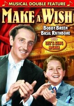 Bobby Breen - Musical Double Feature Make A WISH/LETS Sing Again Dvd - £17.37 GBP