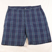 Ben Hogan 36 x 10&quot; Blue Check Tech Golf Shorts - $10.99