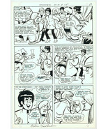 1968 Swing with Scooter #15 DC Comic Teen Comedy Series Original Art Pag... - $4,603.31 MXN