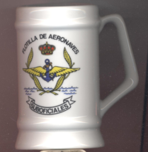 Spain Flotilla De Aeronaves Suboficiales Commemorative Ceramic Porcelain... - $20.00