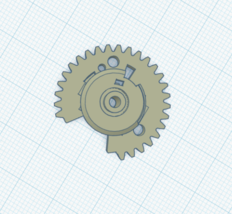 fits for SONY SLV 3-736-147-01  373614701 Left Threading Gear S-VHS VCR - $18.56