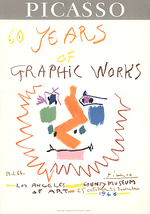 Pablo Picasso 60 Years Of Graphic Works, 1966 - $891.00