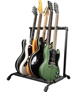 Rok-It Multi Guitar Stand Rack with Folding Design; Holds up to 5 guitars - $977.04 MXN