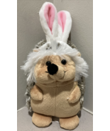Frankford Candy Hedgehog Plush Easter Rabbit Bunny Ears 8 inch - £6.94 GBP