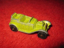 1960&#39;s ? Tootsietoy mini Die Cast Car: Roadster, green paint - $8.00