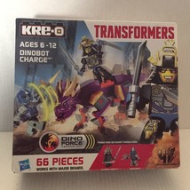 NEW Kre-O Transformers Dino Bot Charge Dino Force 66 Pc Set - $27.85