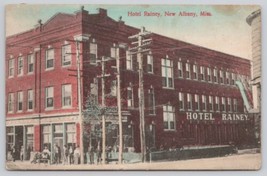 Postcard Hotel Rainey New Albany Mississippi ca.1910 - £70.71 GBP