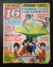 1965 June 16 Magazine-Paul McCartney Giant Signed Pin-Up Beatles &amp; ME Stones - £27.48 GBP