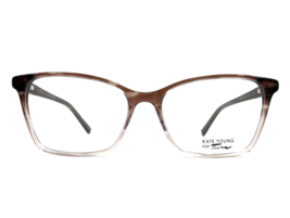 Kate Young für Tura Brille Rahmen Mod K338 BRN Brown Horn Cat Eye 55-16-145 - £49.89 GBP