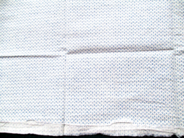 Fabric Concord Small Blue Squares on Off-White to Quilt Craft 42&quot; x 10&quot; $2.25 - £1.76 GBP