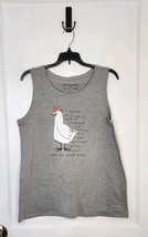 Size Large Life Is Good Crusher Tank Top Chicken Motives Funny - £14.46 GBP