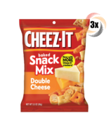 3x Bags Cheez-It Double Cheese Flavor Baked Snack Mix 3.5oz ( Fast Shipp... - $14.42