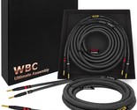 8 Foot 9 Awg Ultra-Pure Ofc Premium Audiophile Hifi Speaker Cable Pair With - $194.97