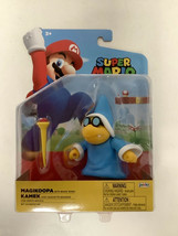New Jakks 40133 World Of Nintendo Mario 4&quot; Magikoopa With Magic Wand Mini-Figure - £22.32 GBP