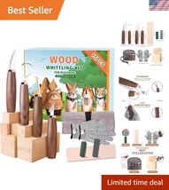 15-Piece Wood Carving Tools with Durable Stainless Steel Blades & Storag... - €33,58 EUR 15-Piece Wood Carving Tools with Durable Stainless Steel Blades & Storag... - €33,58 EUR
