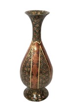 Persian Khatam Copper Flower Pot/ Vase - £73.70 GBP