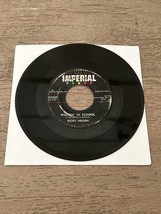 Ricky Nelson STOOD UP / WAITIN&#39; IN SCHOOL (ROCK N ROLL 45/PS) #5483 PLAY... - £6.56 GBP