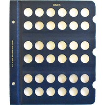 Whitman Blank Page Dime Coin Holder for Classic Albums - $9.95