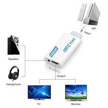 Wii to HDMI-compatible Converter Wii2HD 1080P HD Video Audio Game Adapter - £7.48 GBP