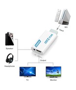 Wii to HDMI-compatible Converter Wii2HD 1080P HD Video Audio Game Adapter - $26.48 CAD