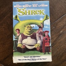 Vintage Shrek #1 - Special Edition Videocassette (VHS, 2001) Princess Fiona - £6.76 GBP