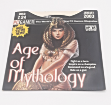 PC Gamer Age Of Mythology Demo PC Game Vintage 2003 - $18.05