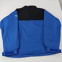 Columbia Titanium Men's Black & Blue Fleece Full Zip Jacket Pockets Size Large image 2