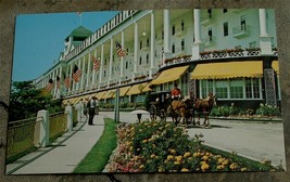 Vintage Color Photo Postcard, Grand Hotel, Mackinac Island, Michigan,  VG COND - £2.36 GBP