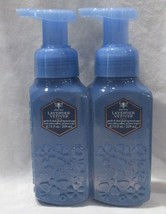White Barn Bath &amp; Body Works Gentle &amp; Clean Foaming Soap Set 2 Lavender Vetiver - £18.83 GBP