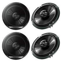 2 X Pair Pioneer TS-G1620F 6.5&quot; 300W 2-WAY Full Range Coaxial Car Audio Speakers - £103.03 GBP