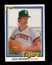 1981 Donruss #127 Jack Morris Nmmt Tigers Hof *AZ4792 - £2.03 GBP