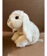 Cute Toys R Us Animal Alley 10” White Bunny Rabbit Lop Ears Stuffed Plus... - $15.79