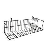 24&quot; Wide Video Shelf for Slatwall, Gridwall or Pegboard -Box of 3 BLACK - $733.76 MXN