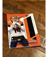 2015 Panini Certified  Andy Dalton  Fabric Of The Game Jersey Patch 03/49 - $376.98 MXN