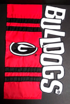 Georgia Bulldogs College Football Garden Banner Flag 12&quot;w x 18&quot;h NEW - $17.99