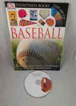 D K Eyewitness Books Baseball Book with Clip-Art CD Sports History How-To HOF - £5.42 GBP