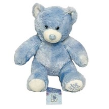 Build A Bear 16&quot; A Friend All Seasons Winter Snowflake Blue Sparkle Plush w/ Pin - £15.16 GBP