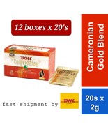 Boh Tea  Cameronian Gold Blend 12 boxes x 20 Tea Bags,40g- shipment by D... - £92.71 GBP