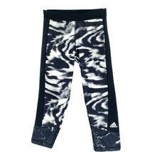 Adidas Womens size Small Tech Fit Climalite Capri Crop Yoga Pants Leggin... - £17.69 GBP