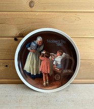 Norman Rockwell Plate First Limited Edition 1987 Vintage 17806F 8.5&quot; Grandma&#39;s - £11.50 GBP