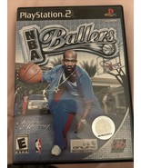 NBA Ballers (PlayStation 2, 2004) PS2 Game Black Label - $12.19
