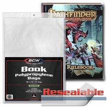 1 pack of 100 BCW 10&quot; x 13&quot; Resealable Book Bags - $17.74