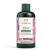 The Body Shop British Rose Petal Soft Shower Gel, 8.4 fl. oz. - £20.04 GBP