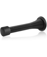 12 Pack Black Spring Door Stops,3-1/8&quot; Heavy Duty - Flexible Door Stoppe... - $19.36 CAD
