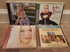 Lot of 4 Leann Rimes CDs: This Woman, self-titled, Sittin on Top of the World - £8.33 GBP